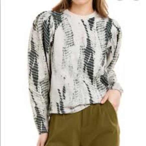 Ted Baker London Sonoma Printed Sweater abstract print Woman's size  EU 1/ US 4 - Picture 1 of 11